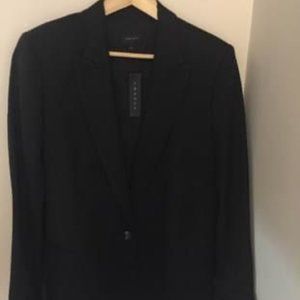 Black  Ganella Theory Blazer size 12